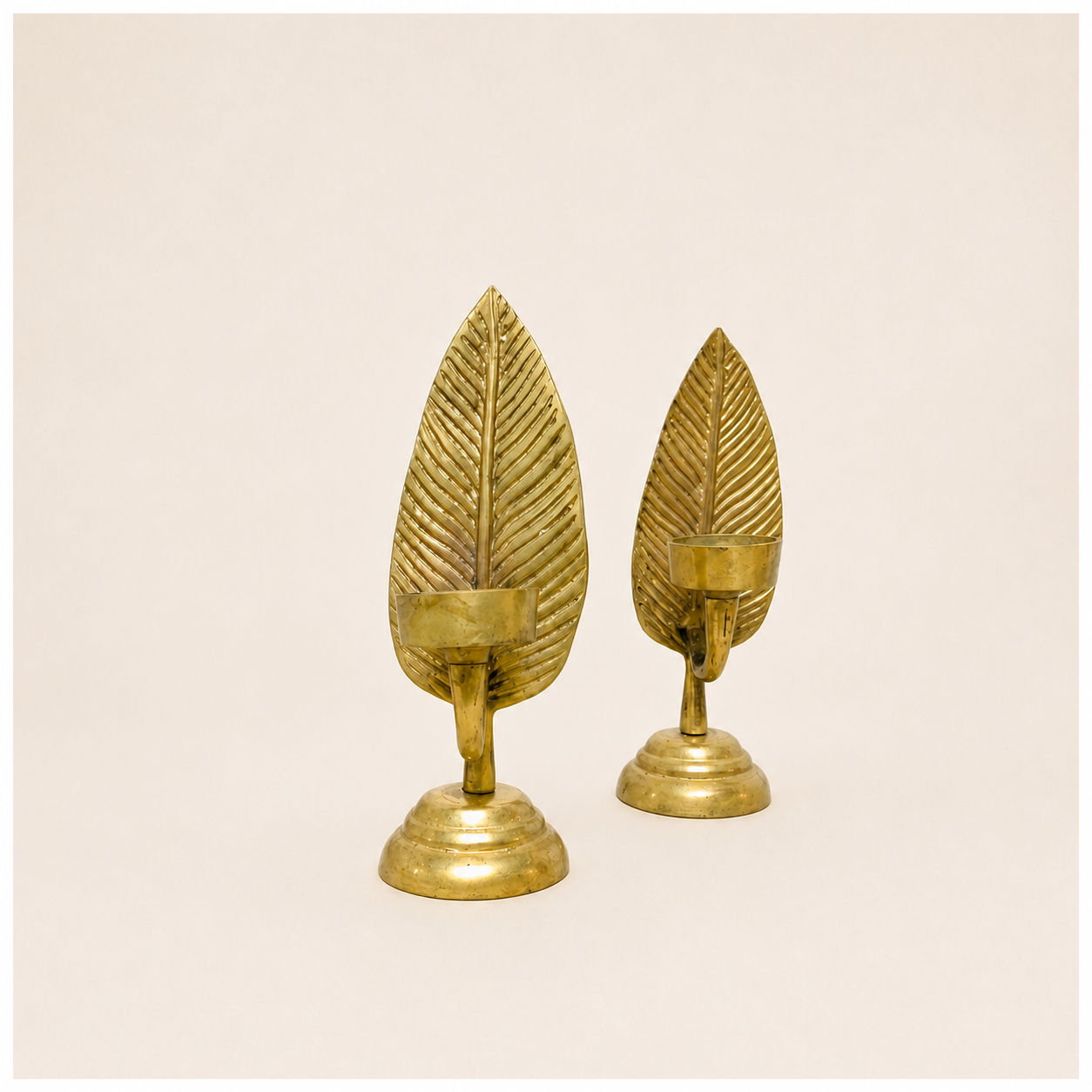 Bougeoir Plume d'Or