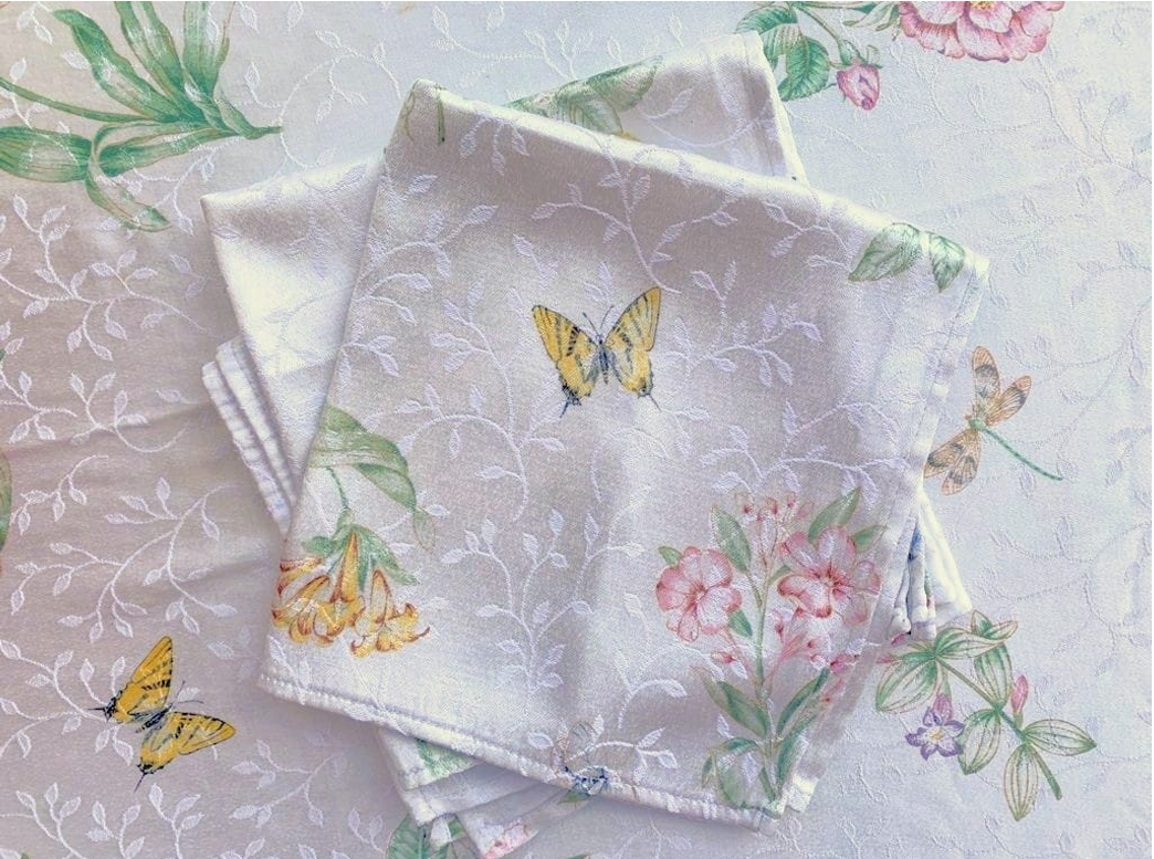 Serviettes Papillon